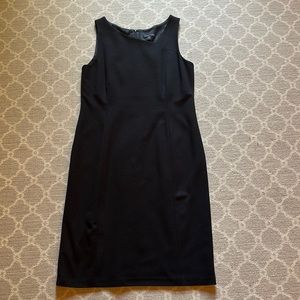 Eileen Fisher Size 6 Sleeveless black dress fully lined